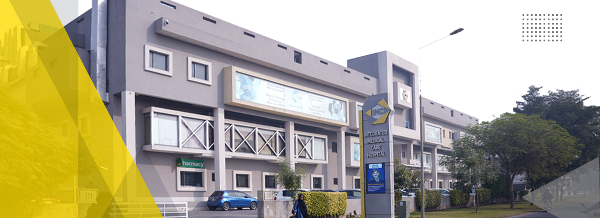 IMC Hospital Lahore entrance and healthcare facility